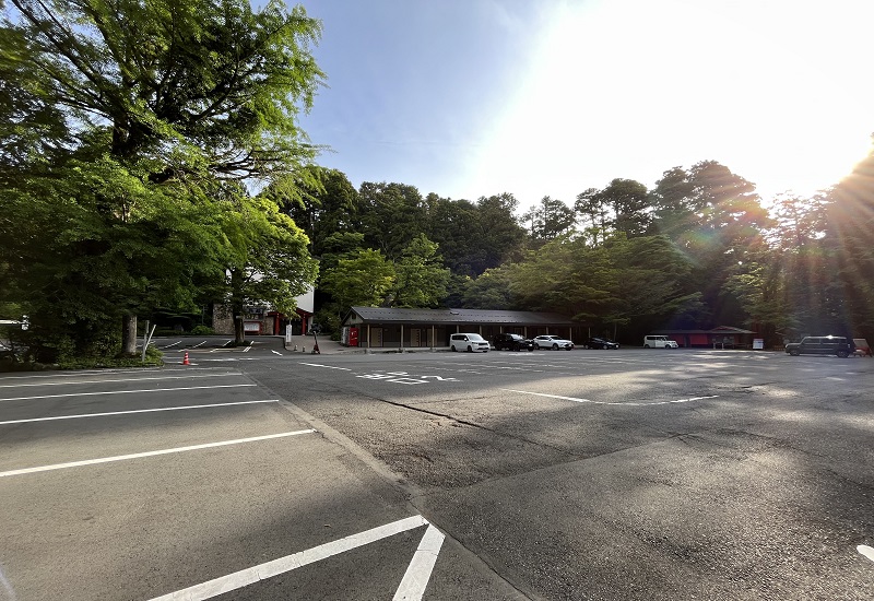 箱根神社第一駐車場