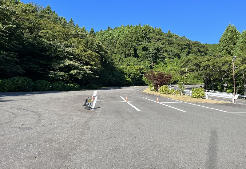 湘南ビュー展望台の駐車場