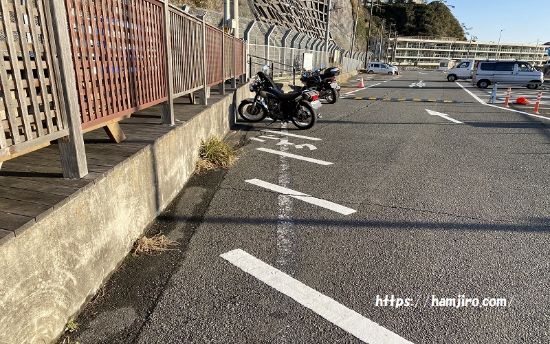バイク専用駐車スペース