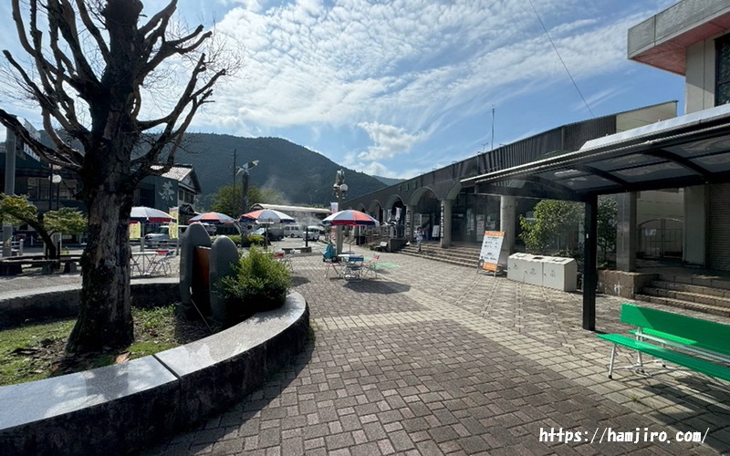 千頭駅前広場