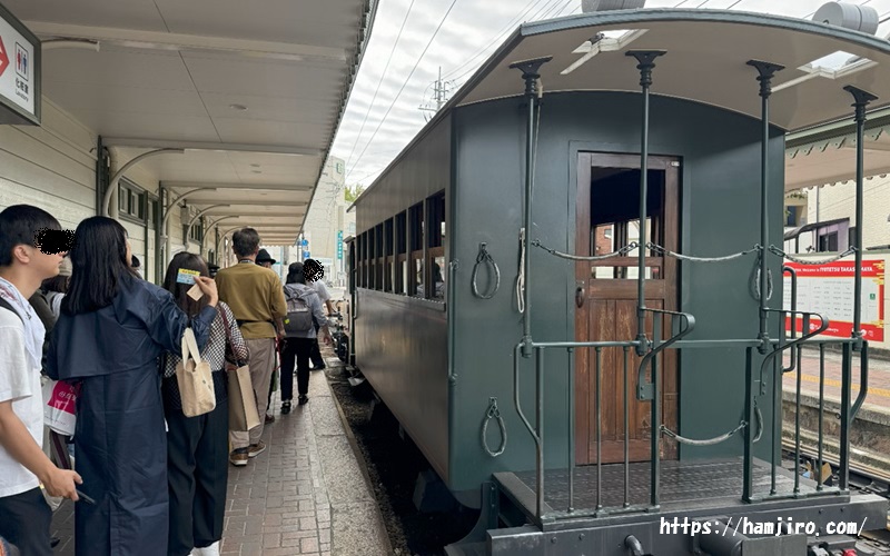 坊っちゃん列車の客室車両