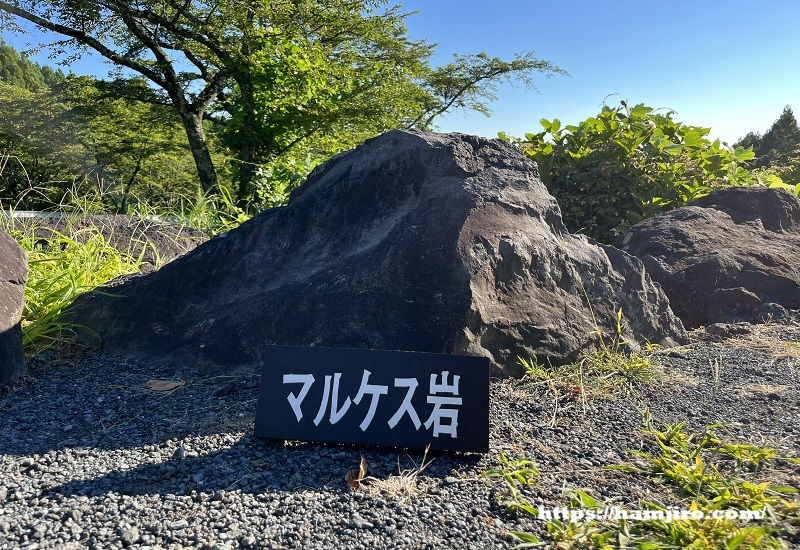 ゴツゴツしたマルケス岩