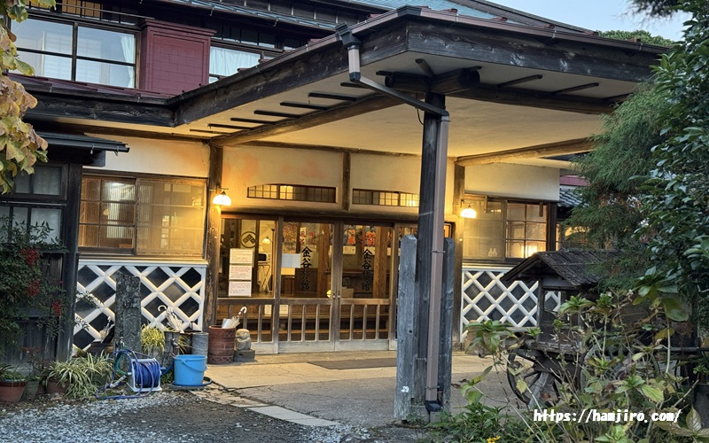 数寄屋造り建築の旅館