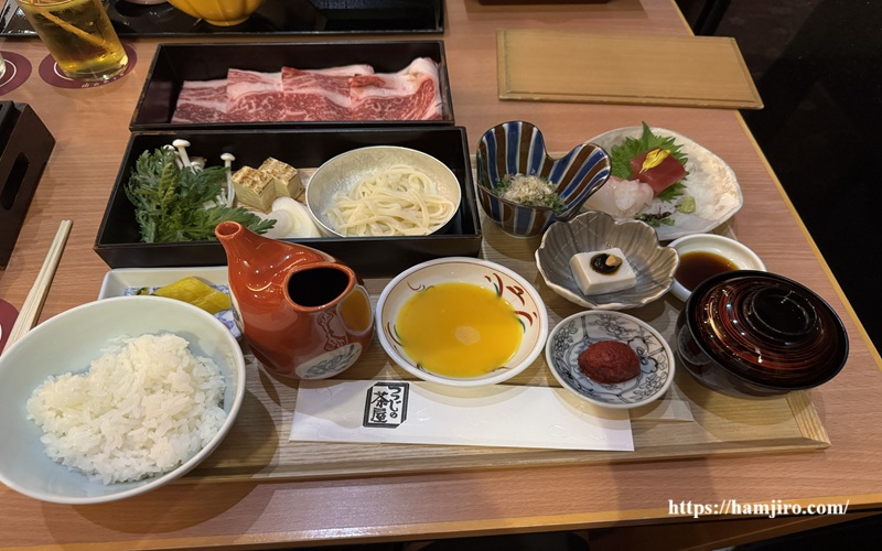 すき焼き御膳