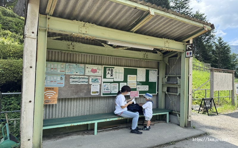 簡易的な駅舎