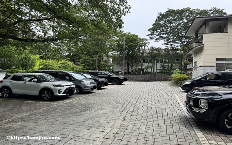 箱根仲町駐車場の駐車場内の様子